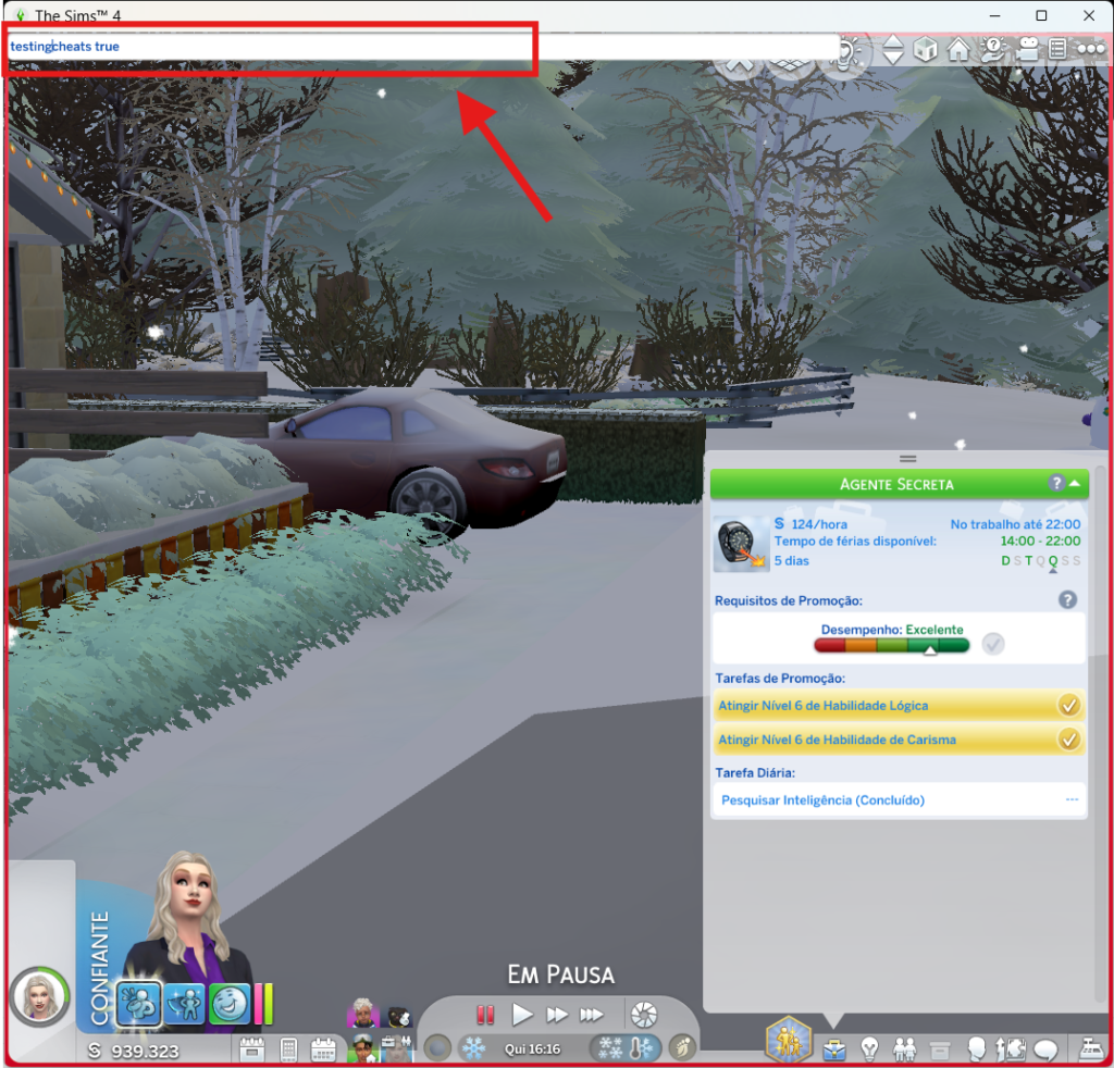 Sims 4 cheats carreira
