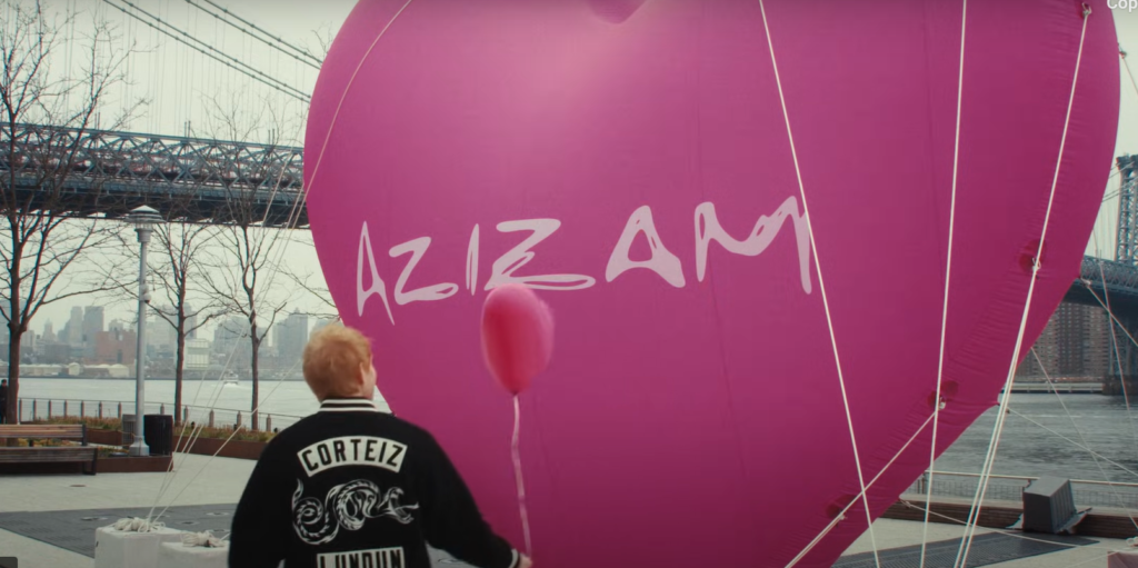 O novo single de Ed Sheeran, Azizam, é completamente diferente de tudo o que ele fez antes.